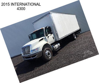 2015 INTERNATIONAL 4300