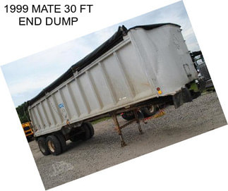 1999 MATE 30 FT END DUMP