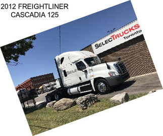 2012 FREIGHTLINER CASCADIA 125