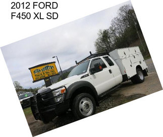 2012 FORD F450 XL SD