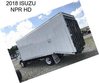 2018 ISUZU NPR HD