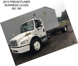 2013 FREIGHTLINER BUSINESS CLASS M2 106