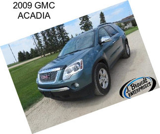 2009 GMC ACADIA