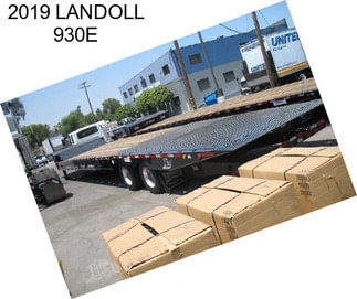 2019 LANDOLL 930E
