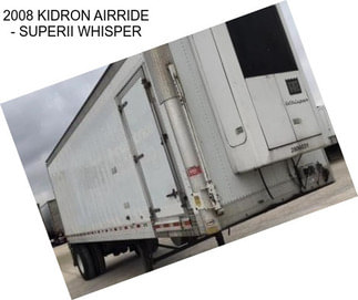 2008 KIDRON AIRRIDE - SUPERII WHISPER