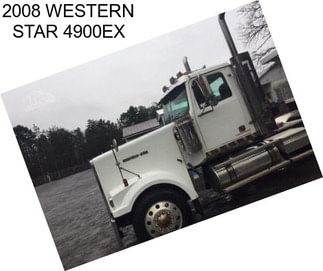 2008 WESTERN STAR 4900EX