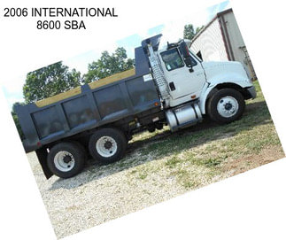 2006 INTERNATIONAL 8600 SBA