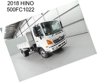 2018 HINO 500FC1022