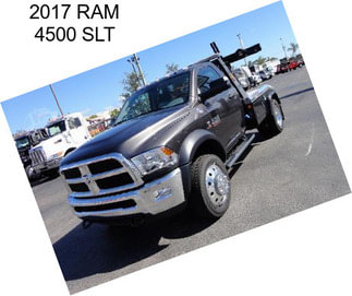 2017 RAM 4500 SLT