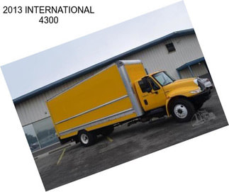 2013 INTERNATIONAL 4300