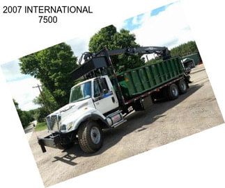 2007 INTERNATIONAL 7500