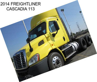 2014 FREIGHTLINER CASCADIA 113