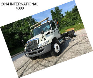 2014 INTERNATIONAL 4300