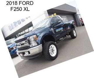 2018 FORD F250 XL