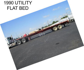 1990 UTILITY FLAT BED