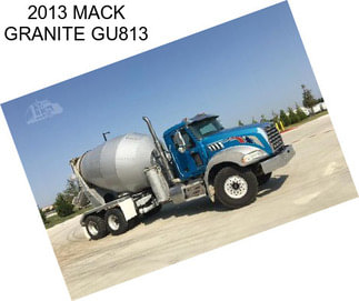 2013 MACK GRANITE GU813