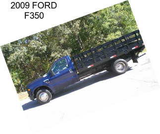 2009 FORD F350