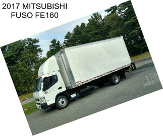 2017 MITSUBISHI FUSO FE160