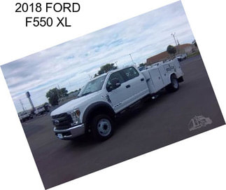 2018 FORD F550 XL