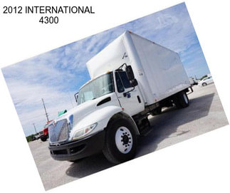 2012 INTERNATIONAL 4300