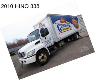 2010 HINO 338