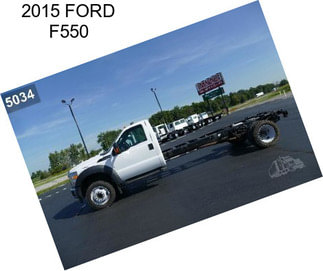 2015 FORD F550