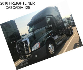 2016 FREIGHTLINER CASCADIA 125