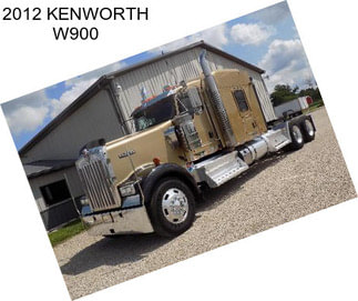 2012 KENWORTH W900