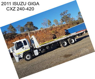 2011 ISUZU GIGA CXZ 240-420