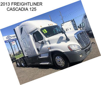 2013 FREIGHTLINER CASCADIA 125