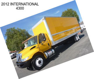 2012 INTERNATIONAL 4300