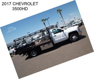 2017 CHEVROLET 3500HD