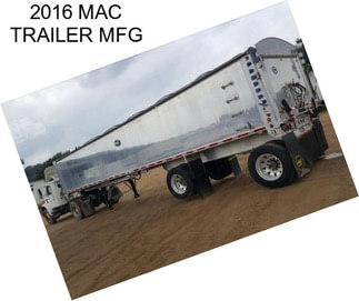2016 MAC TRAILER MFG