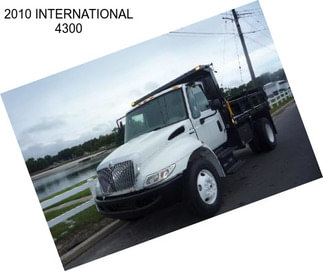 2010 INTERNATIONAL 4300