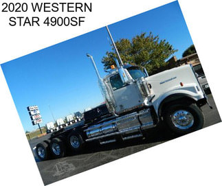 2020 WESTERN STAR 4900SF