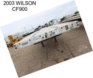 2003 WILSON CF900