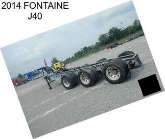 2014 FONTAINE J40