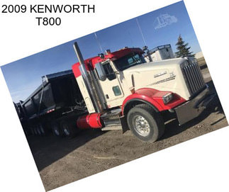 2009 KENWORTH T800