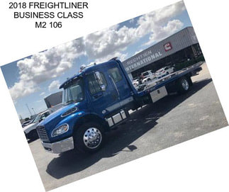 2018 FREIGHTLINER BUSINESS CLASS M2 106