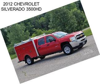 2012 CHEVROLET SILVERADO 3500HD