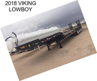 2018 VIKING LOWBOY