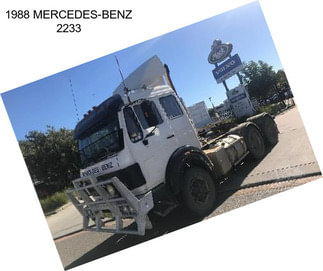 1988 MERCEDES-BENZ 2233