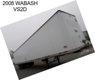 2008 WABASH VS2D