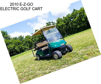 2010 E-Z-GO ELECTRIC GOLF CART