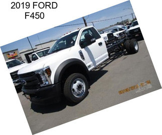 2019 FORD F450