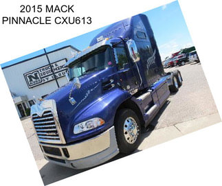 2015 MACK PINNACLE CXU613