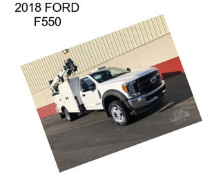 2018 FORD F550