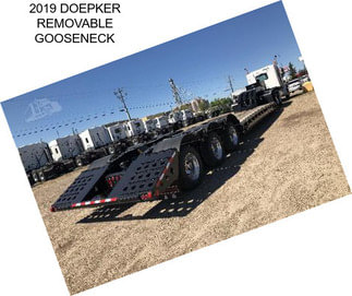 2019 DOEPKER REMOVABLE GOOSENECK