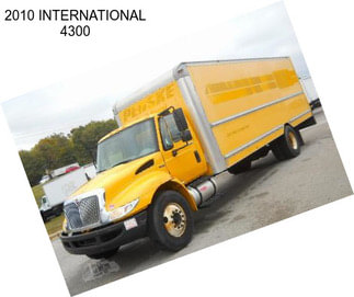 2010 INTERNATIONAL 4300