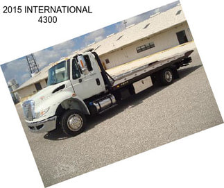 2015 INTERNATIONAL 4300